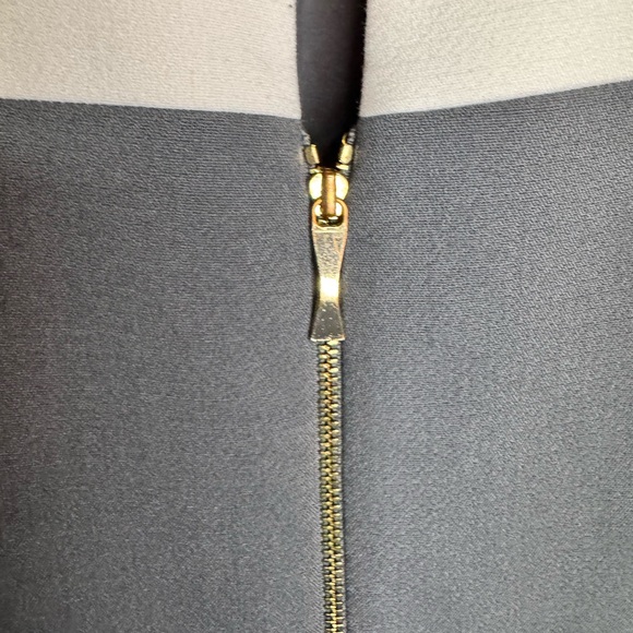 Kate Spade Olsen Dress Colorblock Taylor Swift Gray White A Line Size 6 - Picture 4 of 8